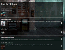 Tablet Screenshot of bluedevilbluez.com